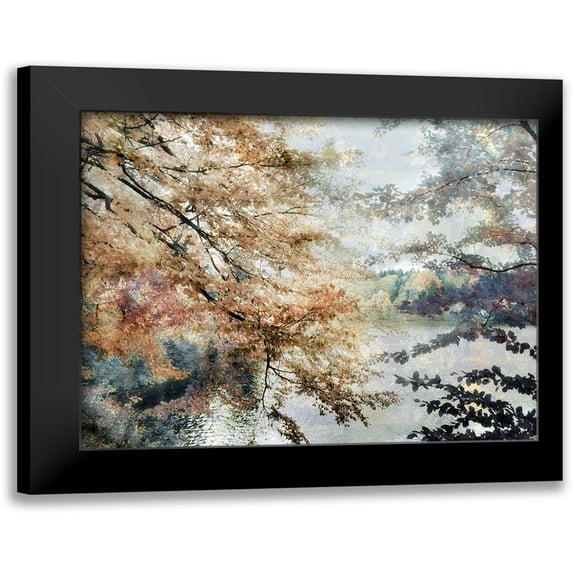 Weisz, Irene 14x12 Black Modern Framed Museum Art Print Titled - Spring Talking