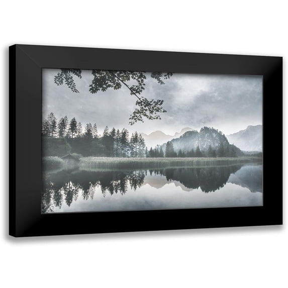 Weisz, Irene 18x13 Black Modern Framed Museum Art Print Titled - Evening Melody