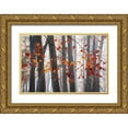 thumbnail image 1 of Weisz, Irene 18x13 Gold Ornate Wood Framed with Double Matting Museum Art Print Titled - Falling Moments, 1 of 4
