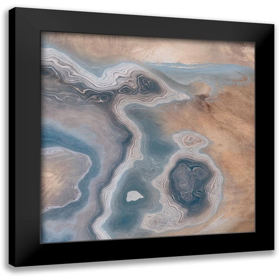 Weisz, Irene 20x20 Black Modern Framed Museum Art Print Titled - Land of Dreams I