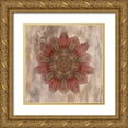 thumbnail image 1 of Weisz, Irene 26x26 Gold Ornate Wood Framed with Double Matting Museum Art Print Titled - Autumn Kaleidoscope, 1 of 4