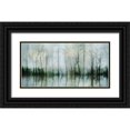 thumbnail image 1 of Weisz, Irene 32x18 Black Ornate Wood Framed with Double Matting Museum Art Print Titled - Mirrored Pond, 1 of 4