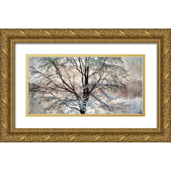 Weisz, Irene 32x18 Gold Ornate Wood Framed with Double Matting Museum Art Print Titled - Dreamin of Spring