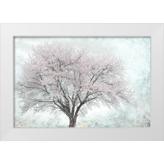 Weisz, Irene 32x23 White Modern Wood Framed Museum Art Print Titled - A Feel of Spring I
