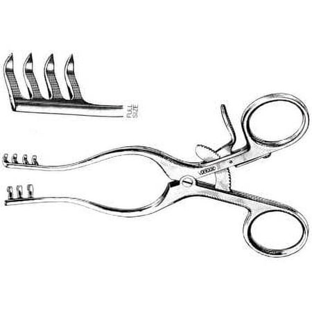 Weitlaner Retractor Blunt 5.5" Economy