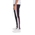 thumbnail image 1 of Weiv Mens Tricot Sweat Pants Front Pleat Straight Regular Fit Ankle Zipper Loungewear, 1 of 5