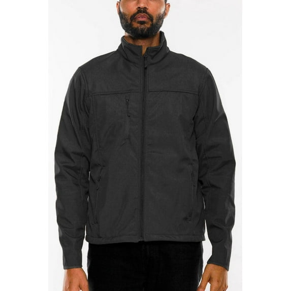 Weiv Mens Winter All Season Soft Shell Waterproof Coat Lightweight Rain Jacket Outdoor Casual Sportswear