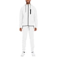 thumbnail image 1 of Weiv Performance Plus Men's Adult Tech Suit Matching Track Suit Zippered Jacket and Joggers, Hooded, Athletic Fit, 1 of 5