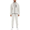 thumbnail image 1 of Weiv Performance Plus Men's Adult Tech Suit Matching Track Suit Zippered Jacket and Joggers, Hooded, Athletic Fit, 1 of 5