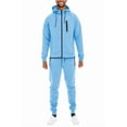 thumbnail image 1 of Weiv Performance Plus Men's Adult Tech Suit Matching Track Suit Zippered Jacket and Joggers, Hooded, Athletic Fit, 1 of 5