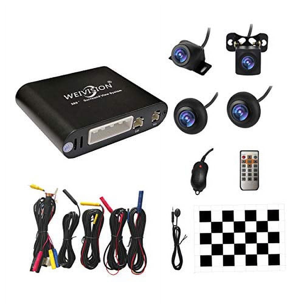 Dynamic Guide Line, 360 Bird View System Car DVR - China 360 View