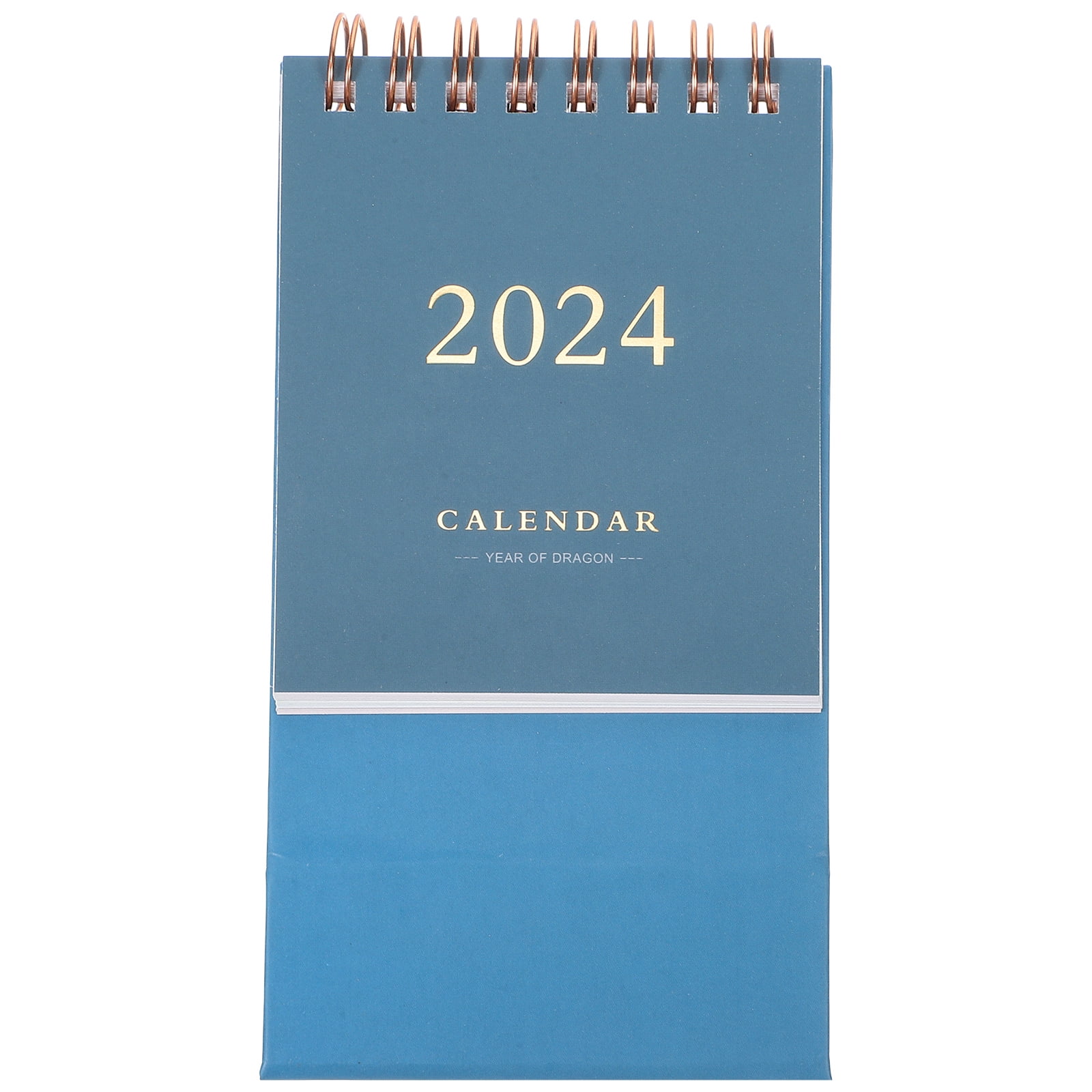 Weiwei 2024 Monthly Desk Calendar Wire-Bound for Home Office - Walmart.com