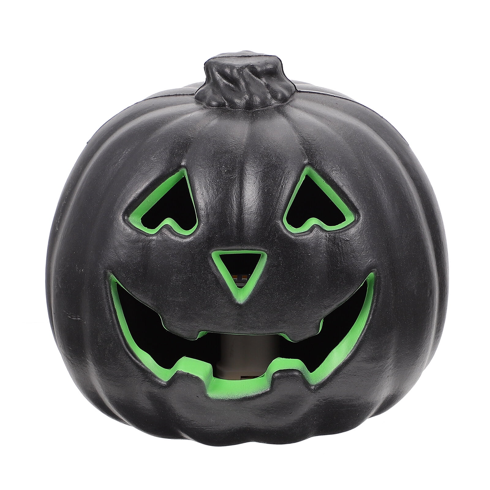 12-Pack Halloween LED Pumpkin Lamps With Spiders - Flameless Flickering Tealights For Indoor Party Decor