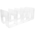 thumbnail image 1 of Weiwei Pink Acrylic Bookend for Home Office Desk Shelves, 1 of 6