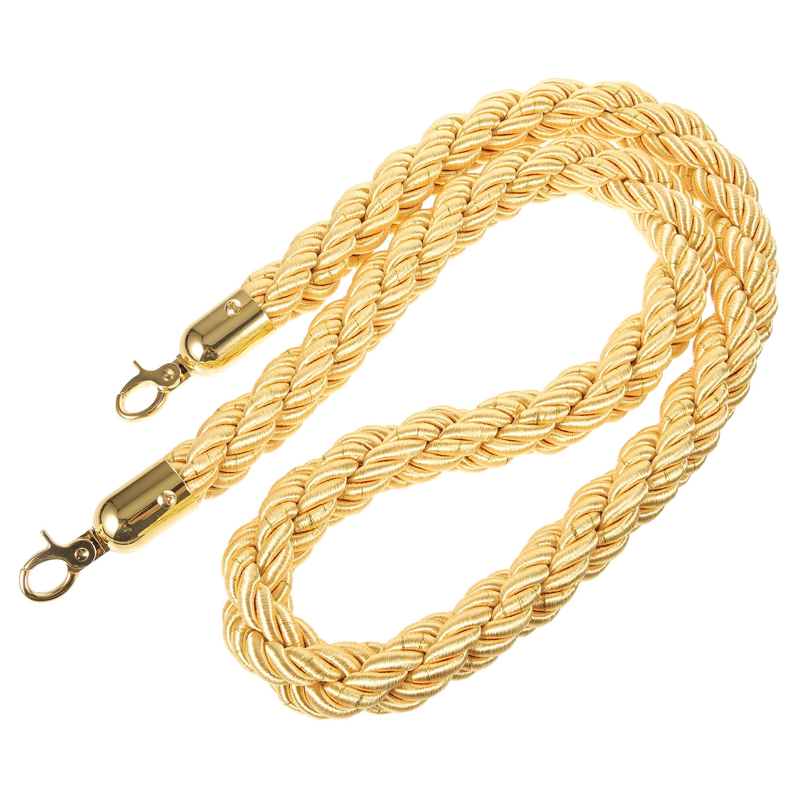 Weiwei Stanchion Flax Rope 1.5m Party Queue Rope Crowd Control Flax ...