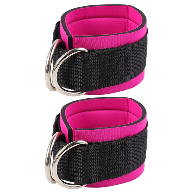 Weiweiguan 1 Pair Ankle Straps Ankle Cuffs for Gym Workouts Cable