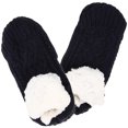 thumbnail image 1 of Weiweiguan 1 Pair Anti-slip Slipper Socks Winter Warm Floor Socks Plush Cozy Ladies Socks, 1 of 5
