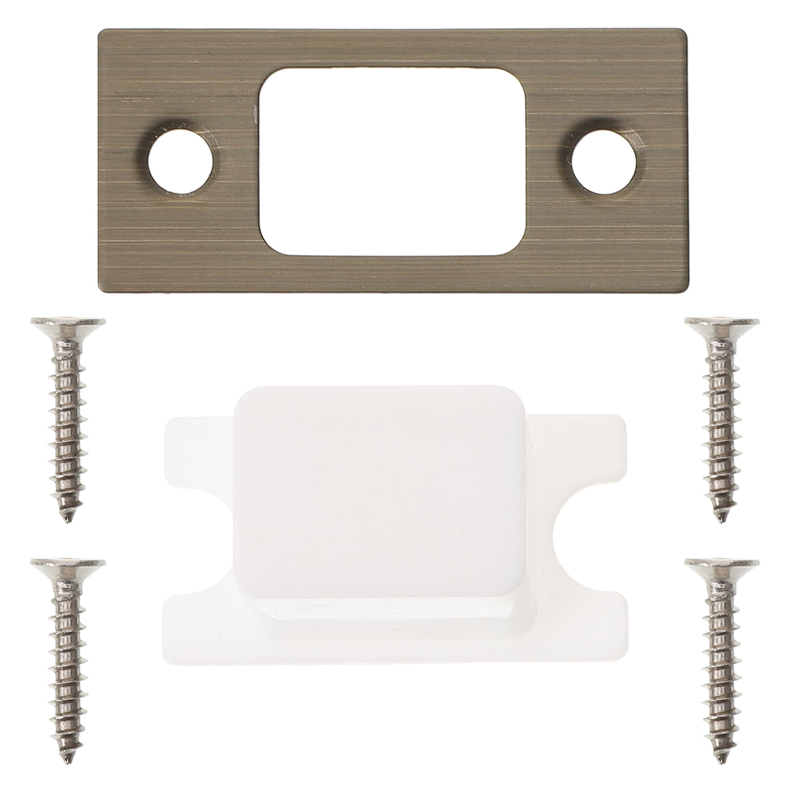 Weiweiguan 1 Set Deadbolt Reinforcement Plate Guide Plates Metal Door