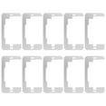 Weiweiguan 10Pcs Wall Plate Spacer Flush Fit Device Leveling Plates