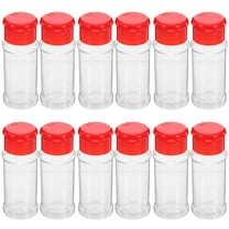 Weiweiguan 12pcs Salt Shaker 100ml Kitchen Condiment Bottle Multipurpose Condiment Jar Seasoning Container