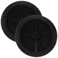 Weiweiguan 2 Pcs Garbage Can Wheels Trash Can Wheels Garbage Can