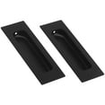 Weiweiguan 2 Pcs Pocket Door Handles Sliding Door Handles Recessed Door