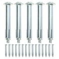 Weiweiguan 20pcs Concrete Anchor Bolts Expansion Bolts Driveway Bolt