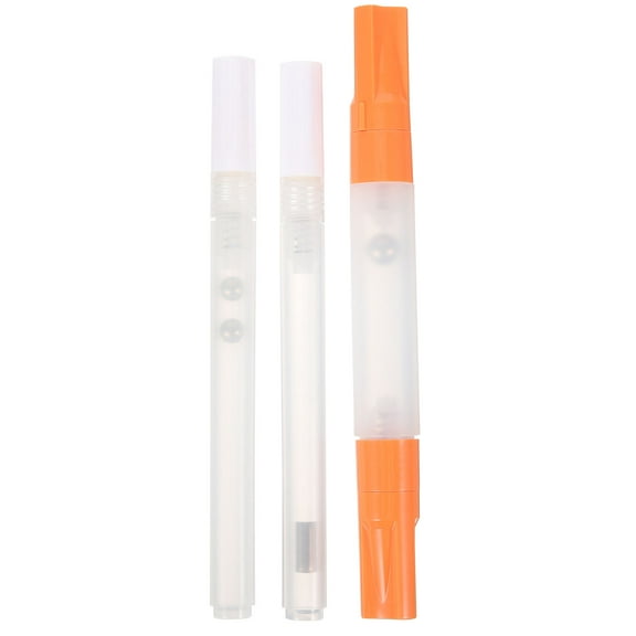 Weiweiguan 3 Refillable Acrylic Paint Markers - Round & Tilted
