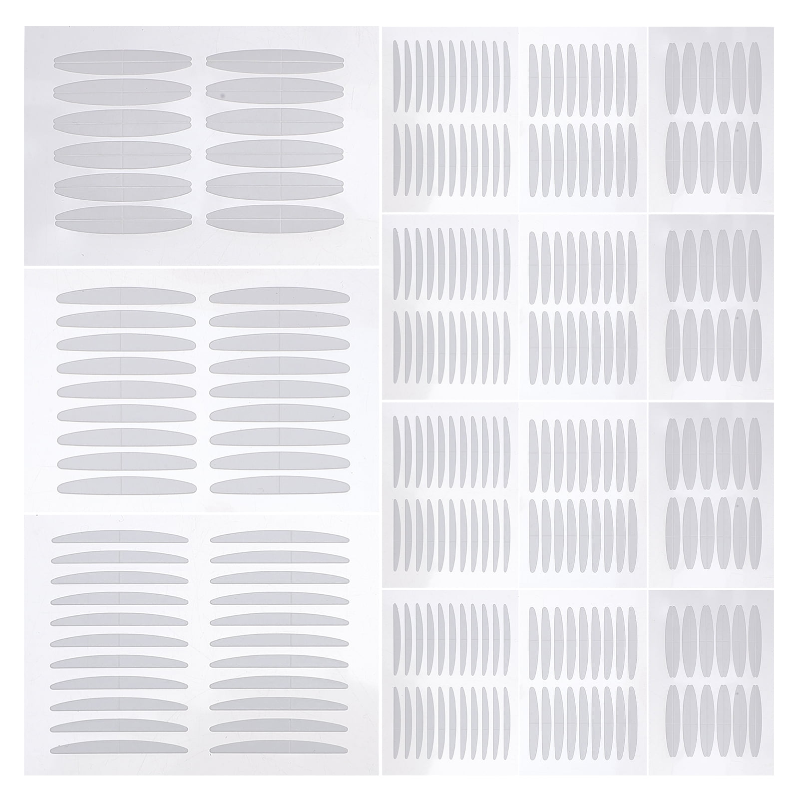 Weiweiguan 30 Sheets Eyelid Tapes Double Sided Eyelid Tape Double