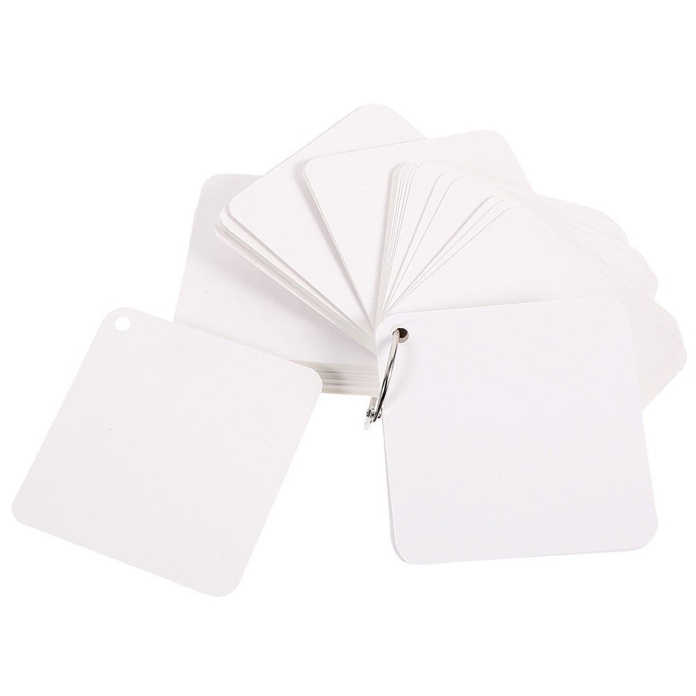 Weiweiguan 300 Sheets of Blank Cards Portable Note Cards Paper Cards