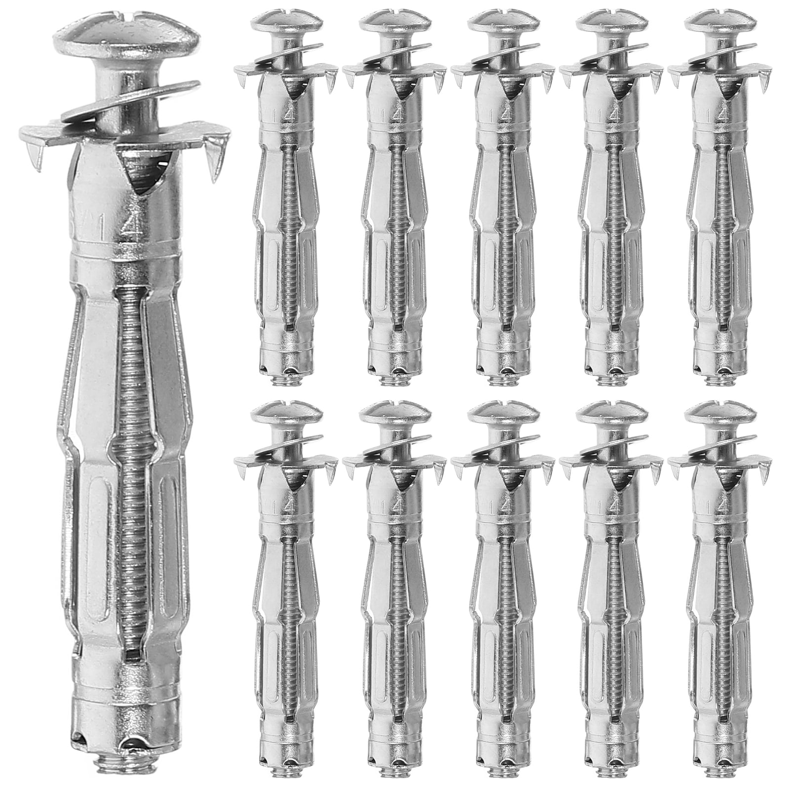 Weiweiguan 30pcs Hollow Wall Anchors Expansion Nut Jack Fixing Nuts