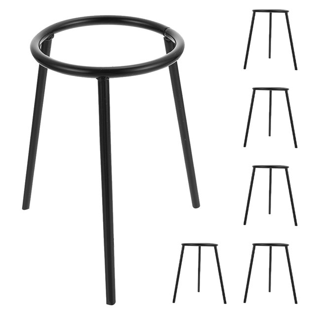 Weiweiguan 6pcs Alcohol Lamp Stands Laboratory Tripod Stand Burner