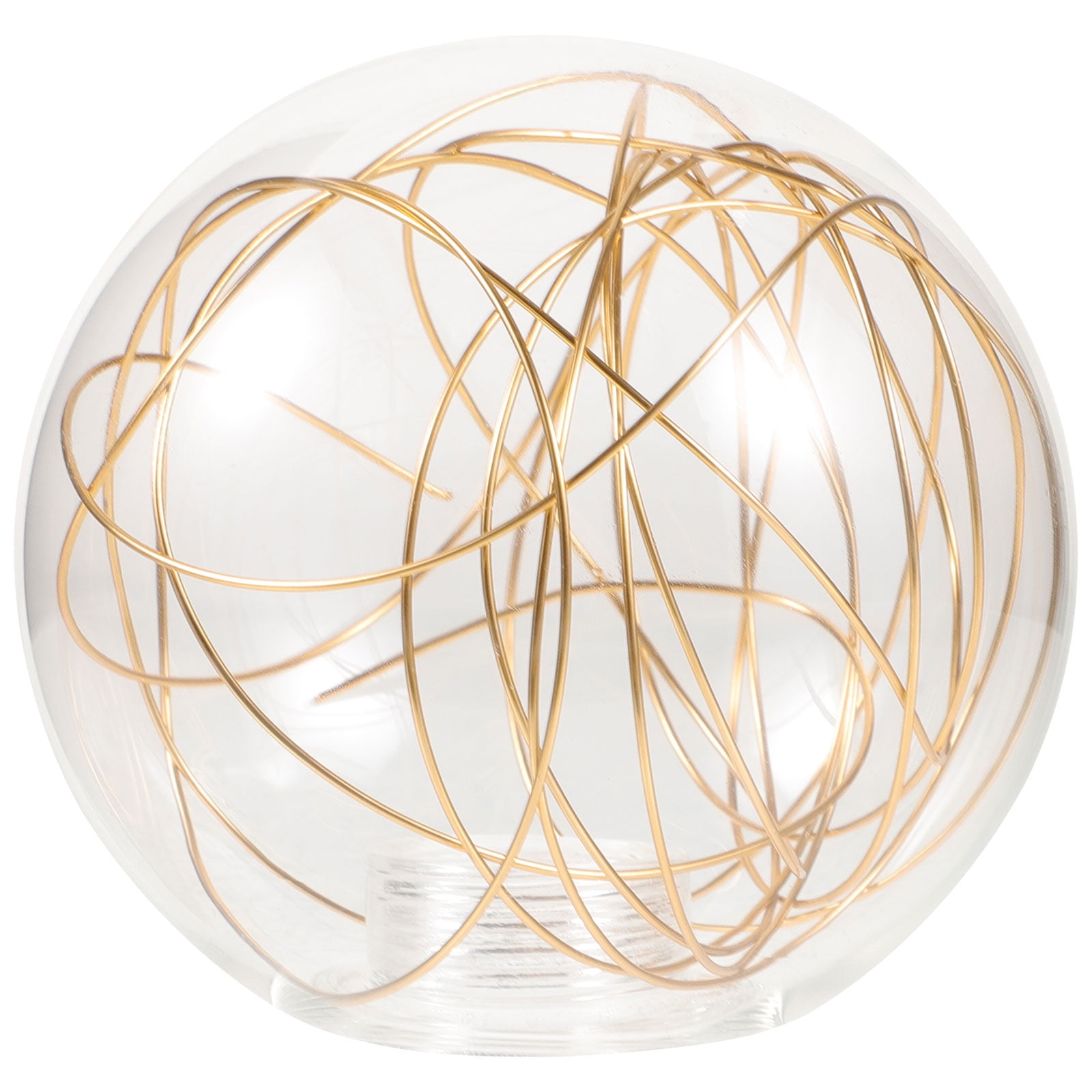 Weiweiguan Clear Glass Globe Shade Replacement for Pendant Ceiling