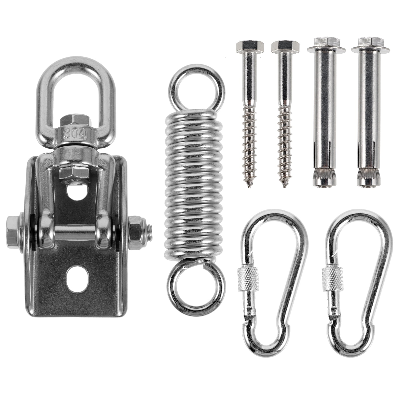 Weiweiguan Stainless Steel Swing Hangers for Ceiling & Porch Swing Kit