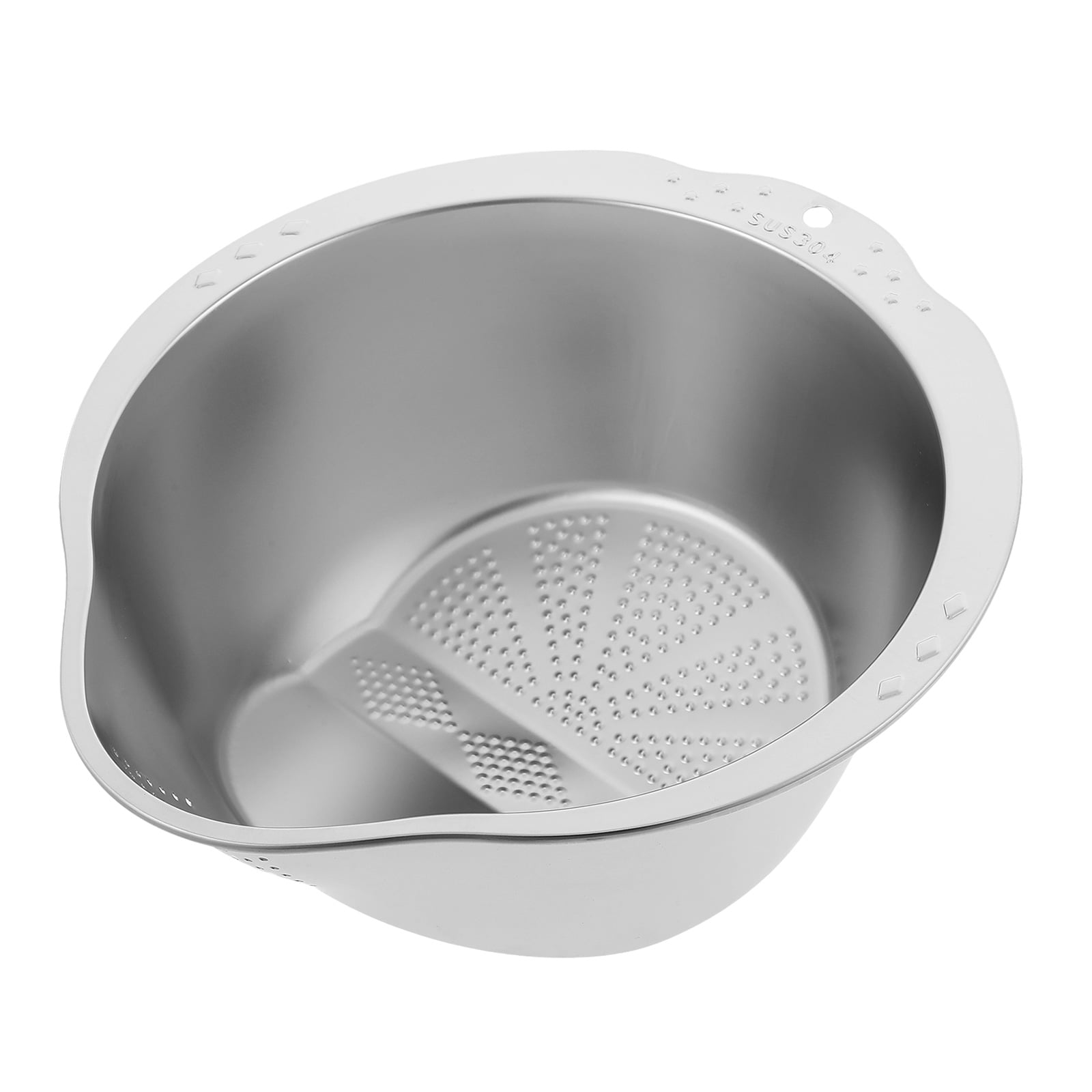 Weiweiguan Strainer Basket Fruits Vegetable Drain Basket Stainless