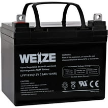 Weize 12V 35AH Sealed Lead Acid Rechargeable Deep Cycle SLA AGM Battery