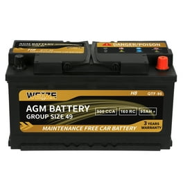 YTX12-BS High Performance AGM Power Sports Battery at Chrome Battery –  chromebattery
