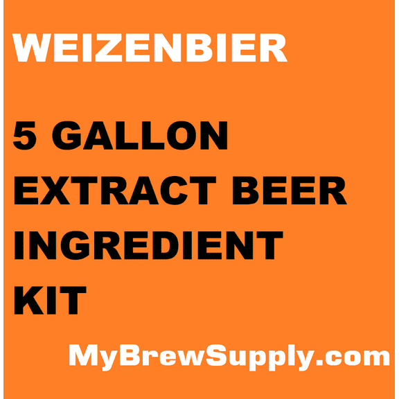 Weizenbier 5 gal Homebrew Beer Extract Ingredient Kit