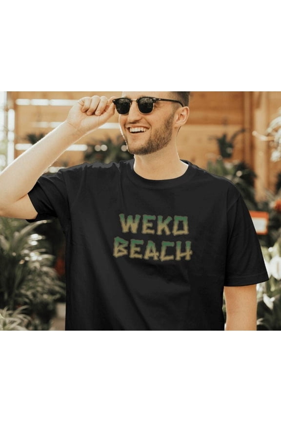 Weko Beach T-Shirt Lake Michigan Beach Vacation tee Weko Beach Campground Bridgman Sandy Michigan Boardwalk Warren Dunes Family Summer
