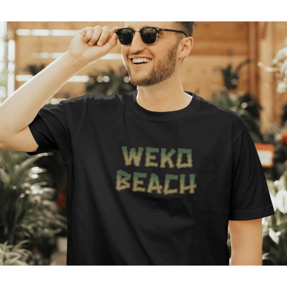 Weko Beach T-Shirt Lake Michigan Beach Vacation tee Weko Beach Campground Bridgman Sandy Michigan Boardwalk Warren Dunes Family Summer