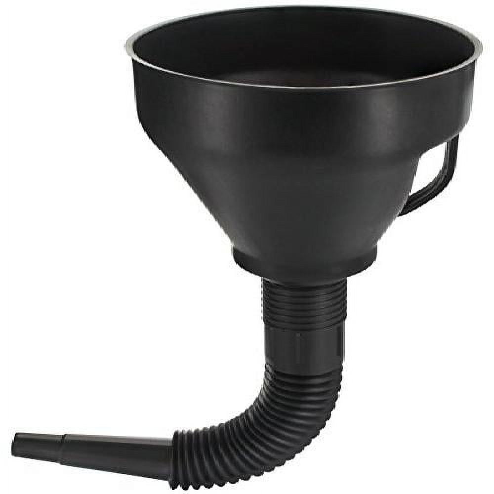 Wekster Oil funnel with hose Wide Mouth Gas Funnel with Handle Large Funnels for Automotive