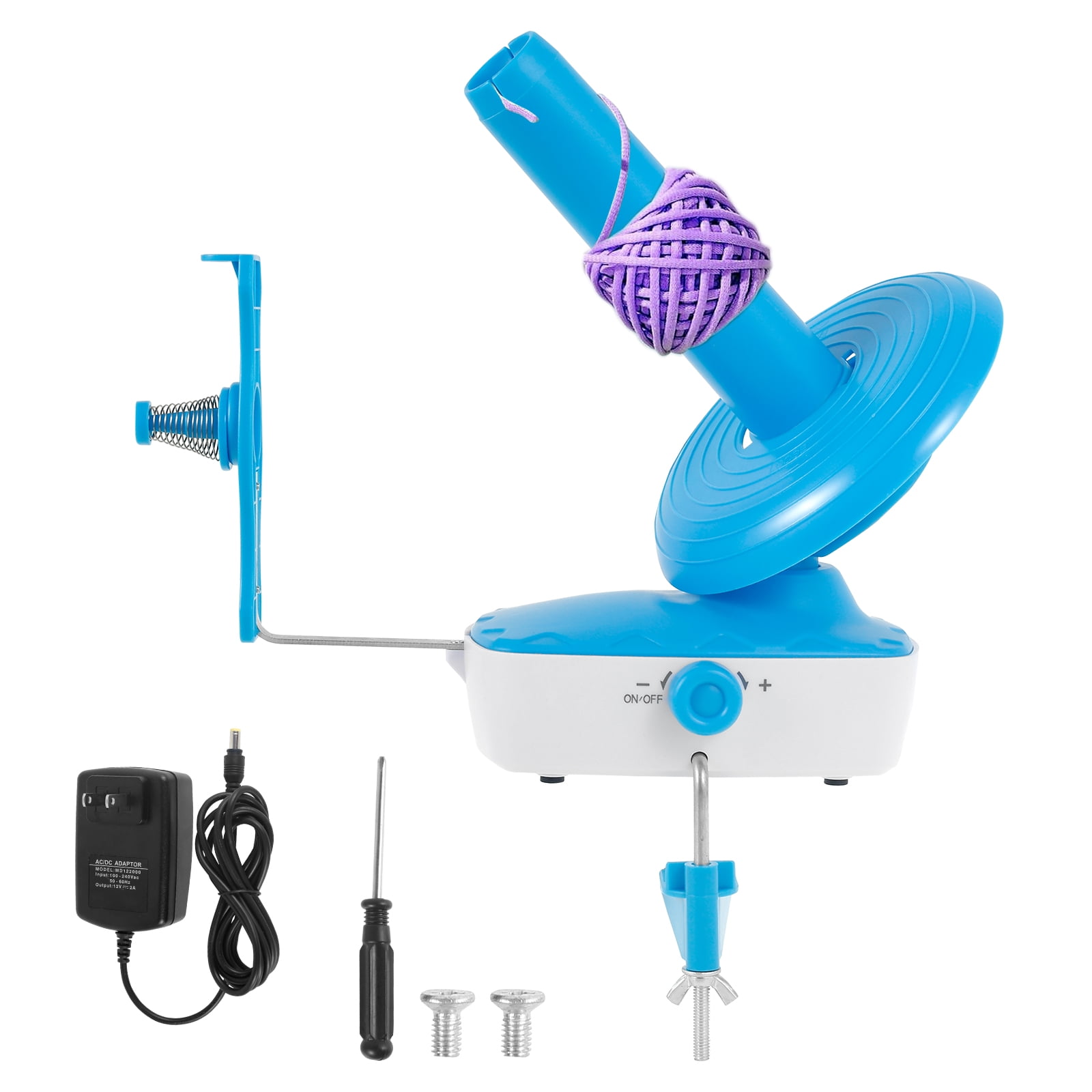 Wekvgz 2Pcs Electric Yarn Winder Adjustable Yarn Ball Winder Large ...