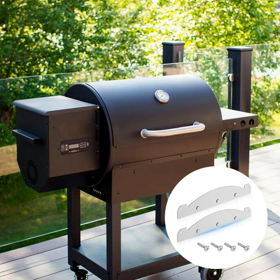 Wekvgz 2Pcs Heat Diffuser Plate for Austin XL/Pro Series/PB1100 Steel Heat Deflector Plate Magnetic Heat Deflector Grill Replacement Part Easy Install Heat Deflector Mod for Grill