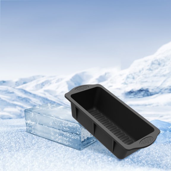 Wekvgz 2Pcs Ice Cube Mold Silicone Ice Cube Maker Anti Slip Bottom Ice Cube Tray Large Size Ice Mold Easy Release Ice Cube Mold Easy to Clean Ice Cube Tray for Beverages