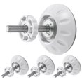 thumbnail image 1 of Wekvgz 4pcs 8mm Spindle Rods Gate Pressure Gates Extra Long Threaded Spindle Rods Anti-slip Screw Bolts Kit with Wall Fixer Pet Safety Gates, 1 of 10
