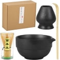 thumbnail image 1 of Wekvgz 5 Pcs Matcha Set Practical Matcha Whisk Set Includes Matcha Bowl with Spout Matcha Whisk Holder Matcha Whisk Tea Scoop Delicate Matcha Tea Set Versatile Matcha Kit for Matcha Tea Lovers, 1 of 10