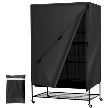 Wekvgz Bird Cage Cover Waterproof Oxford Cloth Pet Cage Cover Adjustable Birdcage Cover Large Parrot Cage Cover Safe Bird Night Cover for Parakeet Parrot Cockatiel More Finches