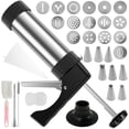 thumbnail image 1 of Wekvgz Churro Maker Machine Thickened Stainless Steel Churro Maker Kit Multifunctional Churro Maker Gun Kit Household Churro Cookie Making Kit for Homemade Churros Cookies, 1 of 11