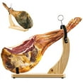 thumbnail image 1 of Wekvgz Ham Stand Wooden Ham Holder with Non-Slip Pads Professional Prosciutto Carving Stand Stable Sturdy Ham Rack for Carving Spanish Hams and Italian Prosciutto 38x17x43 cm, 1 of 11