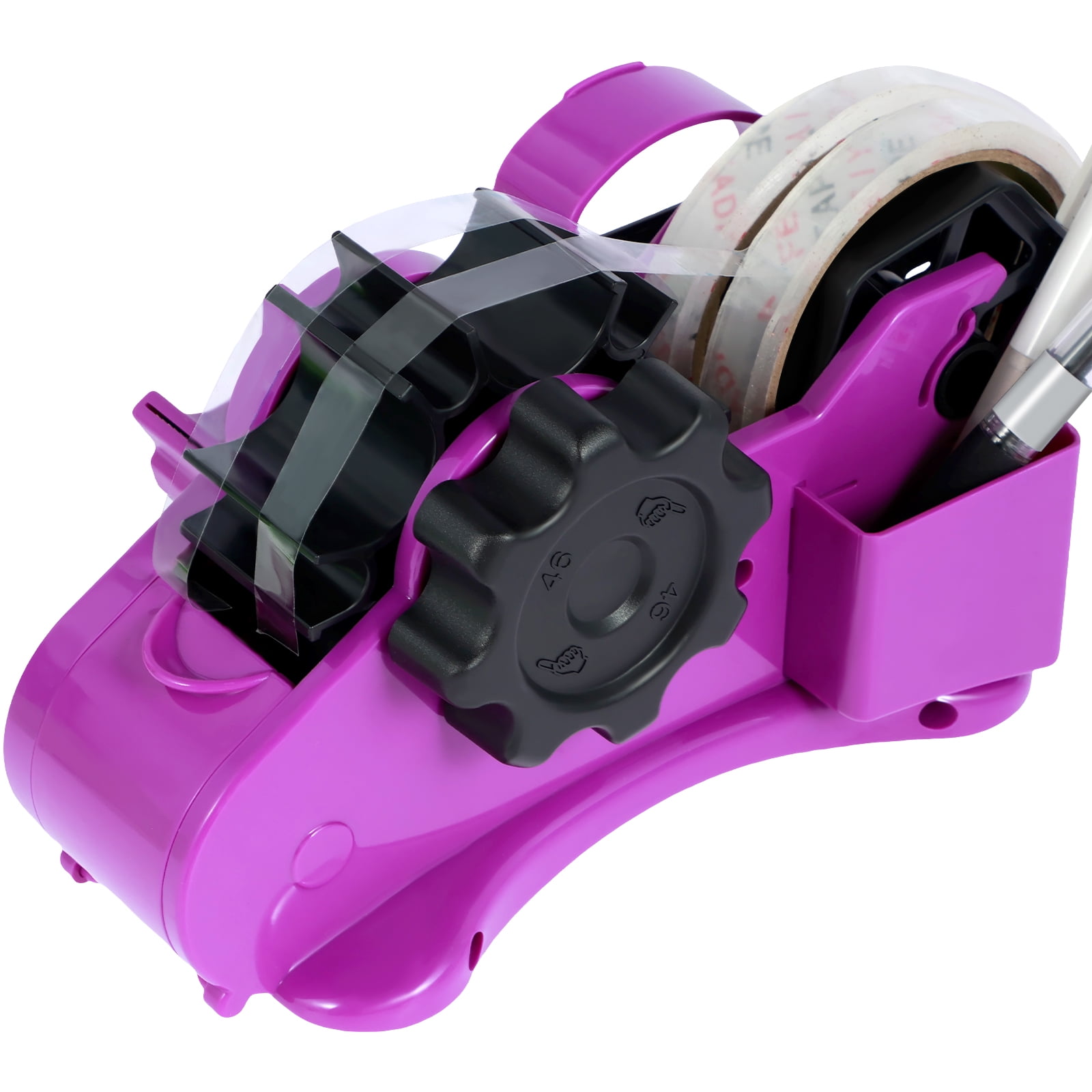 7-Piece Heat Tape Dispenser Set With Weighted Base - Includes Transfer Tapes & Heat Resistant Gloves